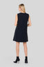 SHORT CREPE DRESS