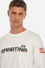 REGULAR-FIT LONG-SLEEVED T-SHIRT IN COTTON