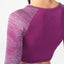 INFINITY STRIPE SEAMLESS CROP TOP