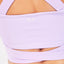 CORE RIBBED BRA TOP