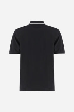 REGULAR FIT POLO SHIRT IN STRETCH COTTON PIQUÉ - YESHAYAHU