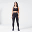 CODE RIBBED ASYMMETRIC BRA
