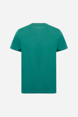 REGULAR FIT COTTON JERSEY T-SHIRT - AGUER