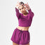 ESSENTIAL FULL SLEEVES CROP TOP