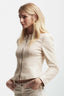 FITTED JACKET WITH METAL ZIPS - GIUBBOTTO JENS