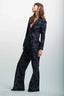 JACKET WITH A REFINED FLORAL PATTERN - JACKET ROSELINE