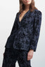 JACKET WITH A REFINED FLORAL PATTERN - JACKET ROSELINE