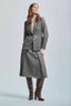 FLARED MICROCHECK SKIRT WITH PLEATS - SKIRT HELLIS