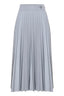 ELEGANT SKIRT IN PLEATED ECO-LEATHER - SKIRT EMILE