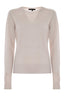 V-NECK JUMPER WITH LONG SLEEVES - SWEATER WITTY