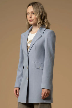 CHIC BLAZER STYLE RELAXED FIT JACKET - COAT ANTEO