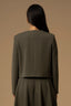 SOPHISTICATED CHIC SHORT BUTTON UP JACKET - JACKET FYARIS