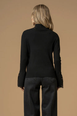 STYLISH ELEGANT LONG SLEEVE CLOSE FIT SWEATER - SWEATER CLARENNA