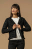 STYLISH JACKET-STYLE PATTERNED LONG SLEEVED SWEATER - SWEATER BRUNO