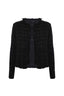 STYLISH JACKET-STYLE PATTERNED LONG SLEEVED SWEATER - SWEATER BRUNO