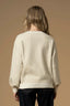 RELAXED CHIC ROUND NECK SWEATER WITH MOTIF - SWEATER ENNONA
