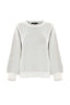 RELAXED CHIC ROUND NECK SWEATER WITH MOTIF - SWEATER ENNONA