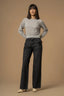 CASUAL CHIC STRAIGHT LEG DENIM TROUSERS - TROUSERS DENIM DEWEN