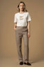 PROFESSIONAL CHIC CHEQUERED FULL LENGTH TROUSERS - TROUSERS JELMINO