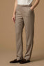 PROFESSIONAL CHIC CHEQUERED FULL LENGTH TROUSERS - TROUSERS JELMINO