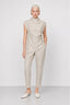 KOCCA SLEEVELESS TOP WITH AN ASYMMETRICAL HEM - GODLEWA BLOUSE