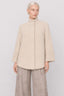 KOCCA KNITTED COAT WITH A HIGH COLLAR AND BUTTON FRONT - ERMELANDO KNITTED COAT