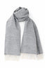 KOCCA SCARF WITH FRINGES IN A COTTON, WOOL AND ALPACA BLEND - EFESTO SCARF
