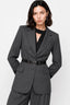 KOCCA TAILORED JACKET WITH A BELT, LACE CUFFS AND FLAP POCKETS - ERMOCRATE JACKET