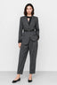 KOCCA TAILORED JACKET WITH A BELT, LACE CUFFS AND FLAP POCKETS - ERMOCRATE JACKET