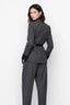 KOCCA TAILORED JACKET WITH A BELT, LACE CUFFS AND FLAP POCKETS - ERMOCRATE JACKET