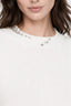 KOCCA RIBBED JUMPER WITH AN ASYMMETRIC NECK AND METALLIC BEADS - JONAN SWEATER