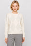 KOCCA CREW NECK JUMPER WITH AN ARGYLE PATTERN AND SEQUINS - KELSO SWEATER