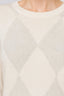 KOCCA CREW NECK JUMPER WITH AN ARGYLE PATTERN AND SEQUINS - KELSO SWEATER