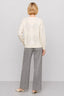 KOCCA CREW NECK JUMPER WITH AN ARGYLE PATTERN AND SEQUINS - KELSO SWEATER