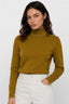 KOCCA FITTED HIGH-NECK JUMPER IN A VISCOSE AND WOOL BLEND - VALLY SWEATER