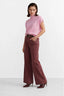 KOCCA SLEEVELESS ROLL-NECK JUMPER WITH A DECORATIVE BROOCH - RODOLFO LONG SLEEVE JERSEY