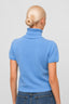 KOCCA SHORT-SLEEVED POLO NECK JUMPER WITH A RIBBED TEXTURE - BARBE JERSEY