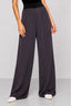 KOCCA WIDE-LEG VISCOSE TROUSERS WITH AN ELASTICATED HIGH WAIST - AGOT PINSTRIPE TROUSERS
