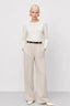 KOCCA PLEATED WIDE-LEG TROUSERS WITH A HIGH WAIST AND PINSTRIPES - GRIMWALD TROUSERS