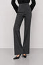 KOCCA TAILORED WIDE-LEG TROUSERS WITH A HIGH WAIST AND PINSTRIPES - EBERWIN TROUSERS