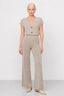 KOCCA KNITTED TROUSERS WITH A HIGH WAIST AND WIDE LEG - TRUD KNIT TROUSERS