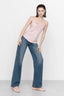 KOCCA WOMEN'S VISCOSE TOP WITH THIN ADJUSTABLE STRAPS - DIMAS TOP