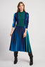 JAMIE LONG-SLEEVED KNIT MIDI DRESS