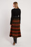 JEANNE LONG-SLEEVED KNIT MIDI DRESS