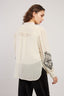 HARPER LONG SLEEVE EMBROIDERED BLOUSE