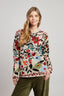 CADETTE ROUND NECK JACQUARD KNIT SWEATER