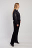 FINE KNIT SWEATER WITH CALENZANA GRAPHIC STRASS