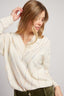 CAMERON LONG SLEEVED V-NECK SWEATER