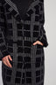DANIELA LONG TWO-TONE JACQUARD KNIT VEST