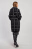 DANIELA LONG TWO-TONE JACQUARD KNIT VEST